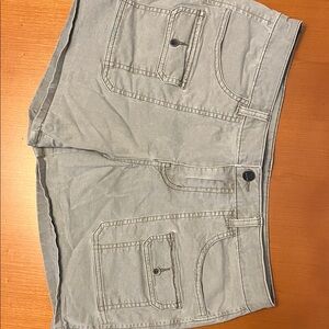 Dear John Women's Gray Cargo Shorts